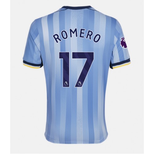 Dres Tottenham Hotspur Cristian Romero #17 Gostujuci 2024-25 Kratak Rukav